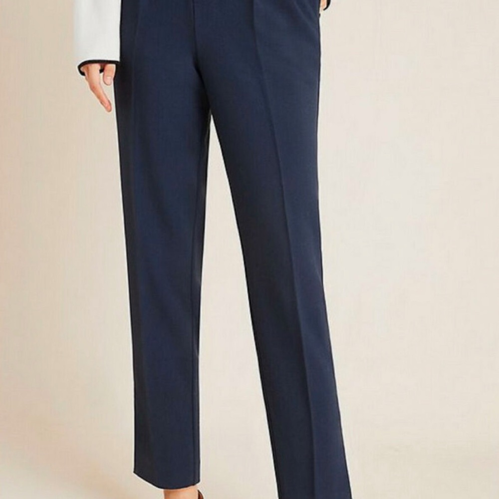 Chic Navy Blue Trousers